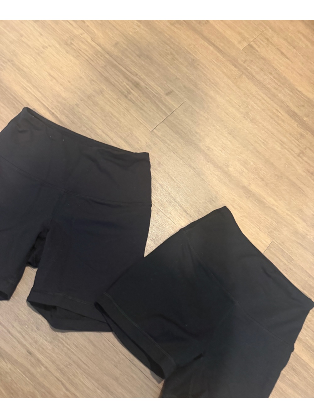 90 Degree By Reflex Black Women’s Active Shorts - Pair